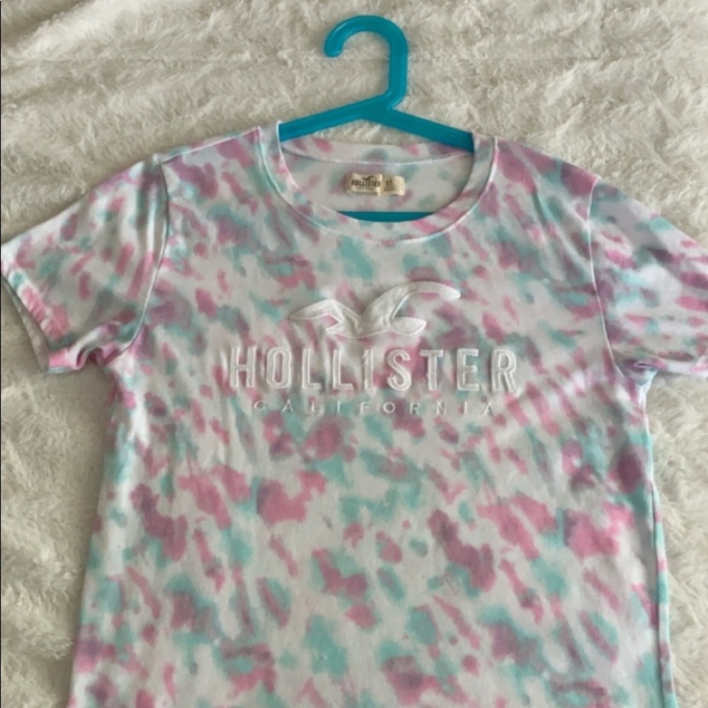 Tie dye Hollister T-shirt